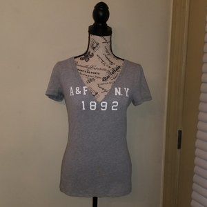 Abercrombie & Fitch Feminine & Flirty V-Neck Tee